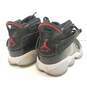 Air Jordan 323419-064 6 Rings Black Sneakers Size 6Y Women's Size 7.5 image number 4