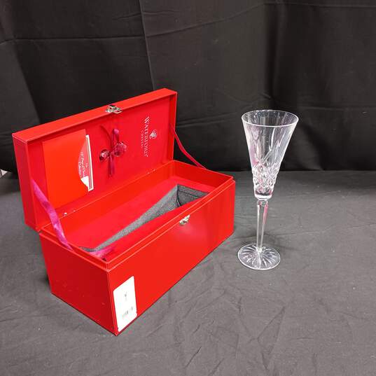 Waterford 3rd Edition Crystal Flute with Storage Case image number 1