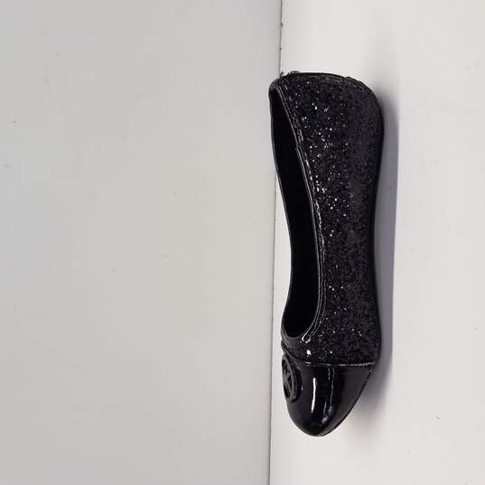 Michael Kors Black Flats Size 2 image number 2
