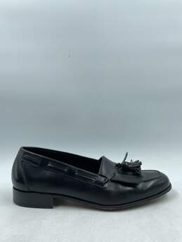 Authentic Salvatore Ferragamo Black Tassel Loafers M 6.5EE