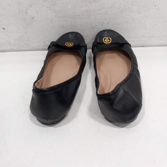 Cole Haan Tova Ballet Women's Black Leather Flats size 8 1/2 image number 3