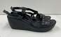 Fossil Leather Strappy Sandals Black 8 image number 1