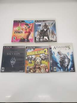 Lot of 5 ps3 game Disc Untested (Ass)