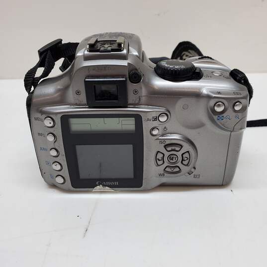 Canon EOS Digital Rebel / EOS 300D 6.3MP Digital SLR Camera - Silver (Body Only) image number 2