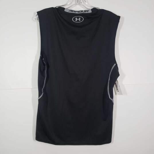 Mens Heatgear Compression Crew Neck Sleeveless Pullover Tank Top Size X-Large image number 2