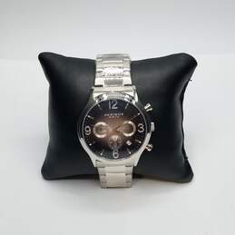 Akribos 41mm Case Men's Stainless Steel Chronograph Quartz Watch alternative image