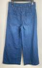 Free People Women Blue Boxy Jeans Sz 28 image number 2