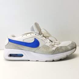 Nike Air Max SC White, Game Royal Blue, Grey Sneakers CW4555-101 Size 9
