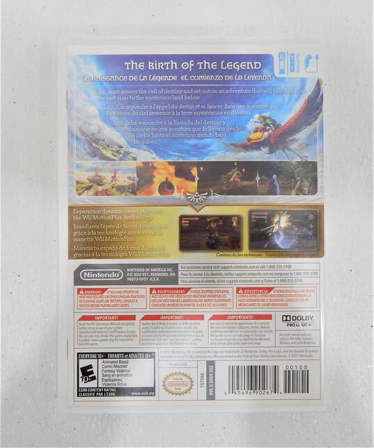 Zelda Skyward Sword [Soundtrack Bundle] Nintendo Wii CIB image number 4