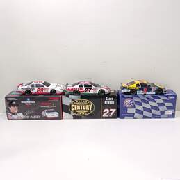 Action 1:24 Diecast Racing NASCAR Cars Assorted 3pc Lot