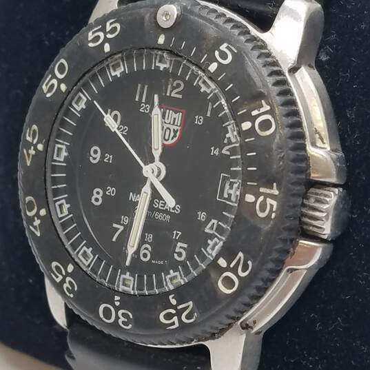 Luminox Navy Seals 200m WR Stainless Steel Swiss Watch image number 3
