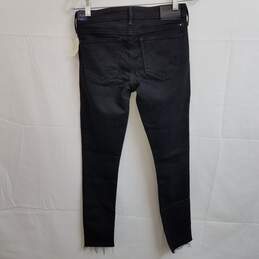 Lucky Brand Stella black skinny low rise ankle jeans 25 nwt alternative image