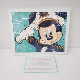 Disney Cruise Line 25th Silver Anniversary at Sea Art Print w Certificate of Authenticity 12 x 15 alternative image