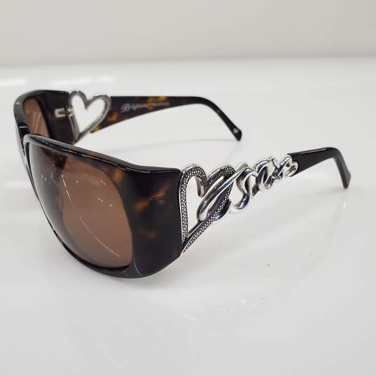 Brighton 'You Gotta Have Heart' Brown Tort Sunglasses image number 2