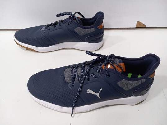 Puma Ignite Elevate Men's Blue Golf Shoes Size 11.5 image number 3