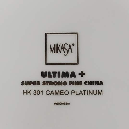 Bundle of 5 White Mikasa Saucer Set image number 5