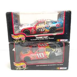 Lot of 2 Hot Wheels Racing Nascar 1:24 Scale Diecasts