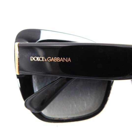 Dolce & Gabbana DG4348 501 8G Black Grey Gradient Women's Sunglasses with Case & COA image number 16