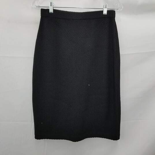 St John Caviar Black Skirt Size 4 image number 2