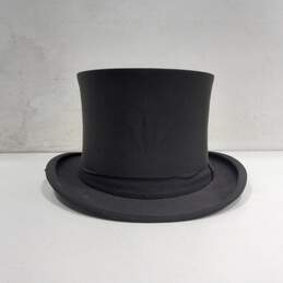 Finchley Black Top Hat Size 7 1/8 alternative image