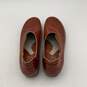 Womens Chino Brown Floral Leather Perforated Mule Clogs Shoes Size 9.5 image number 5