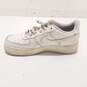 Nike Air Force 1 Leather Sneakers White 6Y Women's 7.5 image number 2