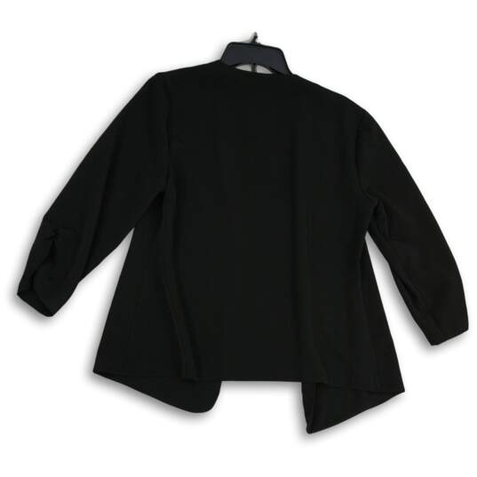 NWT The Limited Womens Black Long Sleeve Open Front Cardigan Sweater Size L image number 2