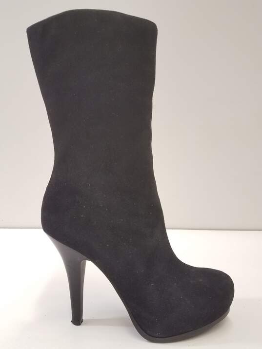Ash Suede Pull On Boots Black 6.5 image number 3