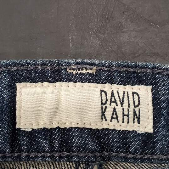 David Kahn Women Blue Jeans Sz 31 NWT image number 3