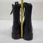 Demonia Unisex Bolt 200 Black Vegan Leather Combat Boots Size 9 Men's | 11 Women's image number 6
