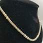 Sterling Silver FW Pearl Popcorn 16 inch Toggle Necklace 26.8g image number 4
