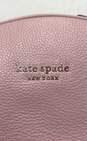 Kate Spade Pebble Leather Leila Backpack Pink image number 5