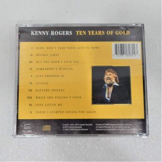 Kenny Rogers Autographed CD Cover image number 5