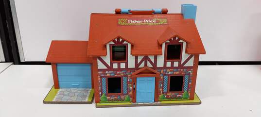 Fisher-Price Little People Tudor Play House and Little People Surprise and Sounds Home Playset W/ Accessories image number 3