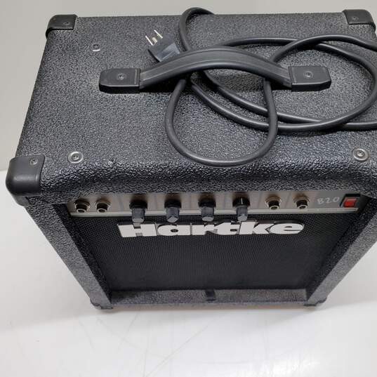 Hartke B20 Combo 20 Watt Practice Bass Guitar Amplifier - UNTESTED image number 6