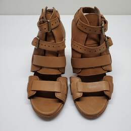 Sorel Women's Buckle Strappy Heeled Sandals Size 9