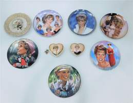Princess Diana Lot Queen of Our Hearts Plates Music Box & More