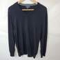 Wm Brooks Brothers Supreme V-Neck Black Pullover Sweater Sz L image number 1