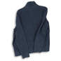 Mens Gray Long Sleeve Mock Neck Quarter Zip Pullover Sweater Size Large image number 2