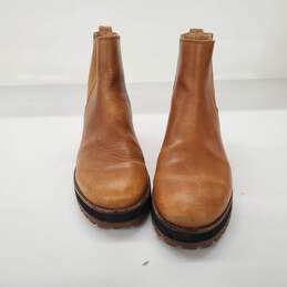 Madewell Women's 'Ivy' Brown Leather Chelsea Boots Size 7 alternative image