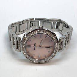 Designer Fossil BQ3182 Silver-Tone Dial Stainless Steel Analog Wristwatch alternative image