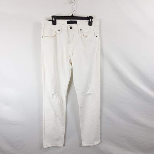 J Brand Women White Jeans Sz 33 NWT image number 1