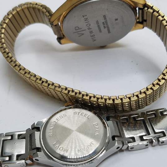 Women's Waltham Plus Brands Gold Tone Stainless Steel Watch Collection image number 5