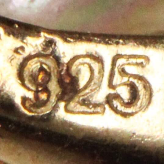 Sterling Silver Vermeil Earring Set - 15.2g image number 5