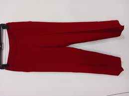 Women's Red Dress Pants Size 4