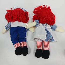 Raggedy Anne and Andy Plush Dolls alternative image