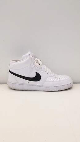 Nike Court Vision Next Nature Mid White, Black Sneakers DN3577-101 Size 6.5