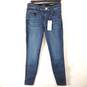 Guess Women Blue Dark Wash Jeans Sz 28 NWT image number 4