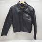Vintage GENUINE LEATHER BY MANZOOR Cowhide Leather Classic Jacket Size M image number 1