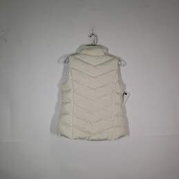 Womens Collared Sleeveless Front Pockets Full-Zip Puffer Vest Size XS alternative image